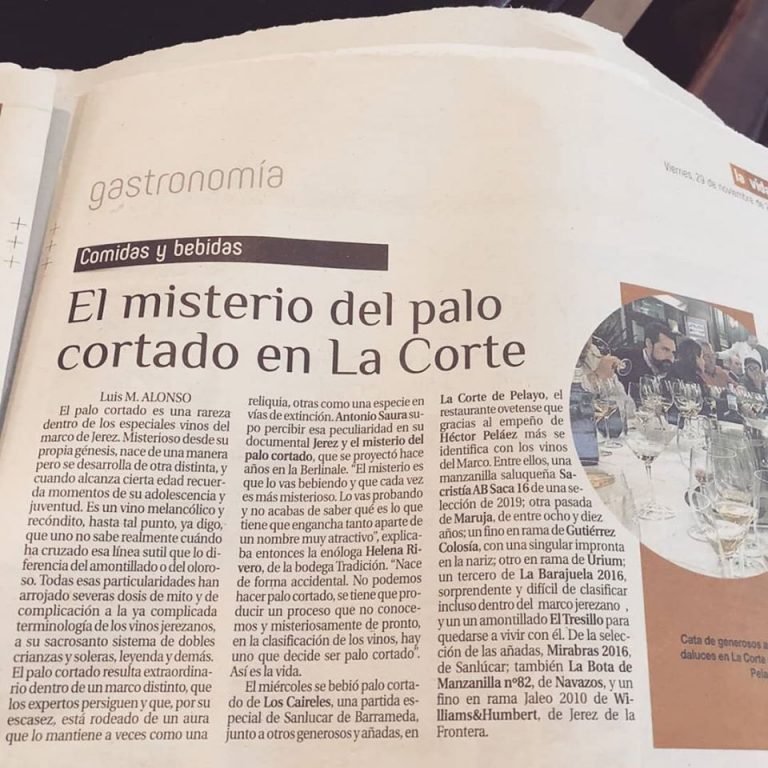 El misterio del Palo Cortado