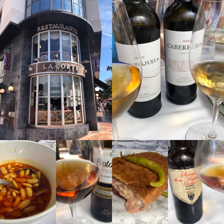 El blog «Underthefloor» nos destaca como uno de los restaurantes de España con más y mejores vinos del marco de Jerez.
