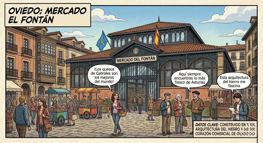 Mercado del Fontán de Oviedo